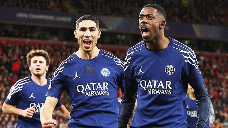 Sự trỗi dạy của PSG cũng đã trở thành cái tên rất lớn