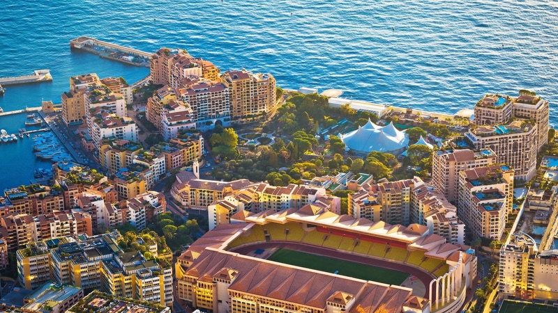 Sân nhà của Monaco như một bức tranh ấn tượng